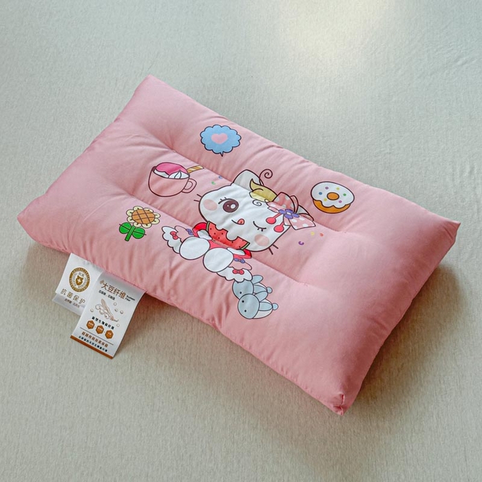 91家纺网 家纺一手货源 找家纺 暖羽屋羽绒馆 2026新款婴幼儿枕芯 学生枕头 小枕头30-50cm 小宝宝小朋友枕芯 美食猫咪