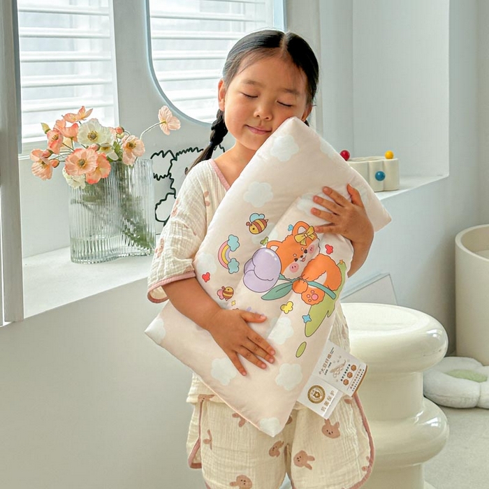 91家纺网 家纺一手货源 找家纺 暖羽屋羽绒馆 2026新款婴幼儿枕芯 学生枕头 小枕头30-50cm 小宝宝小朋友枕芯 小柴乐乐