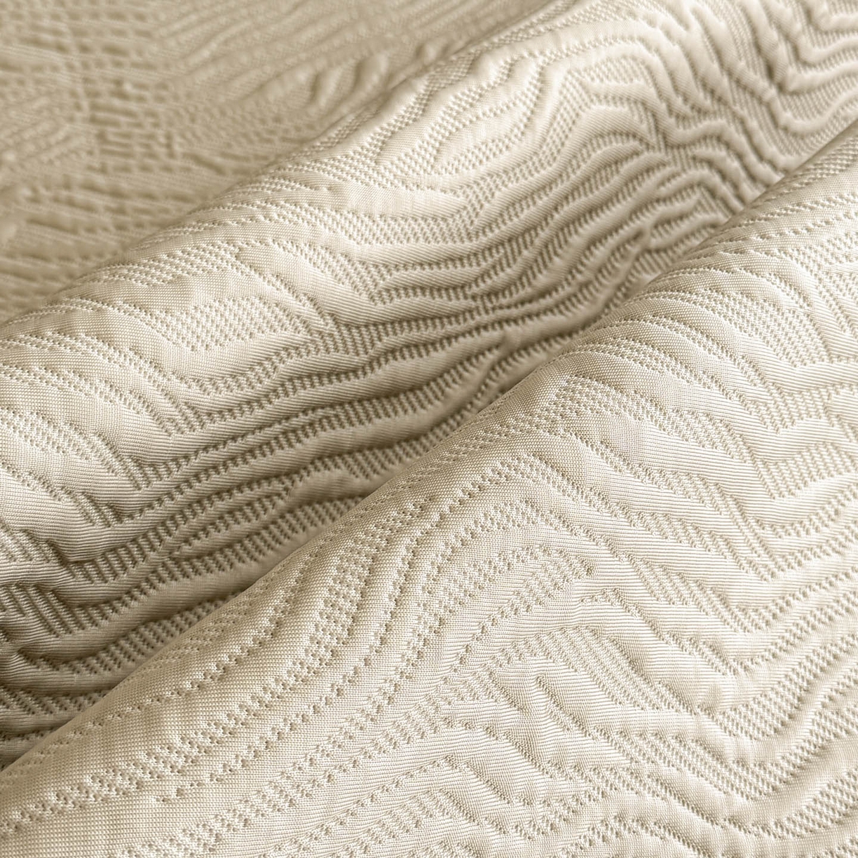 91家纺网 家纺一手货源 找家纺 倾慕家纺 2026新款立体提花冰豆豆凉席 山丘香槟