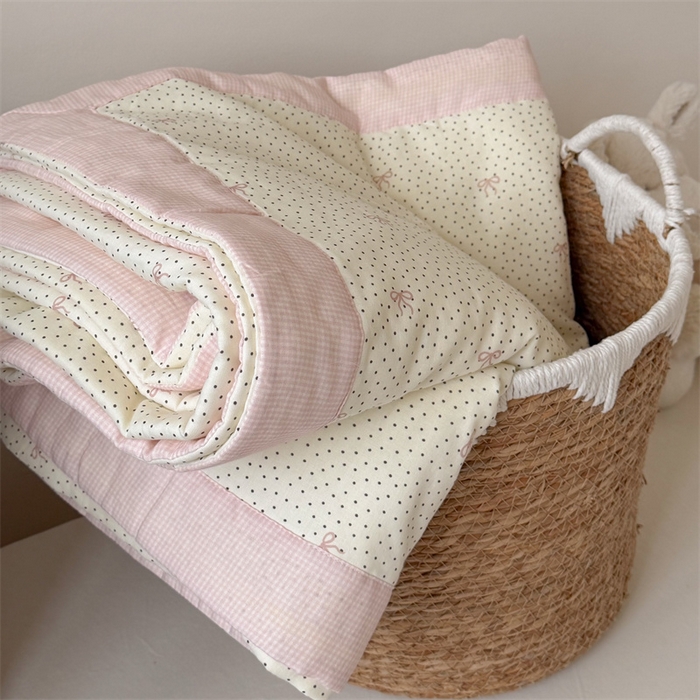 91家纺网 家纺一手货源 找家纺 （总）暖生活 2026新款A类母婴级全棉双层纱夏被