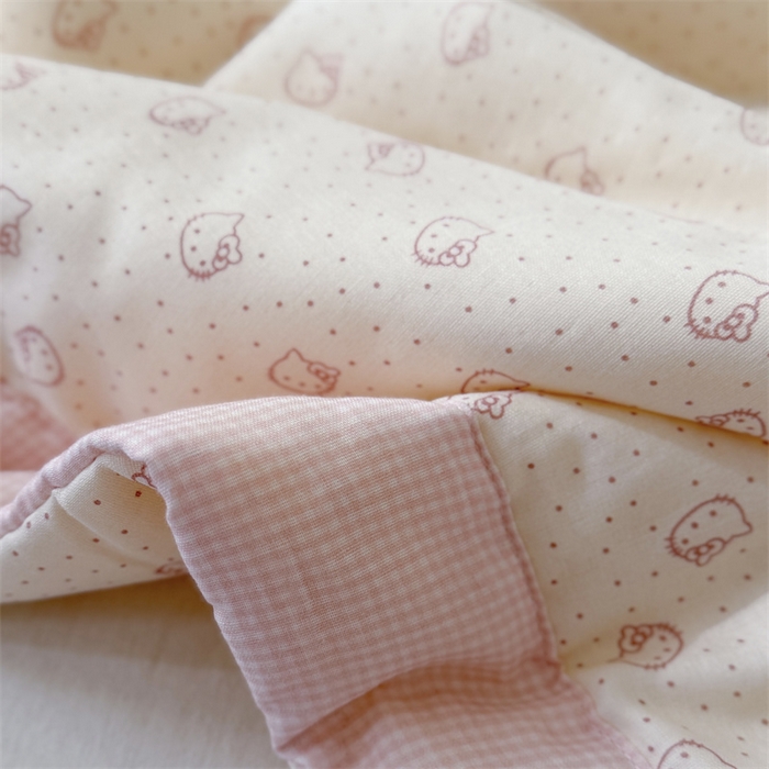 91家纺网 家纺一手货源 找家纺 （总）暖生活 2026新款A类母婴级全棉双层纱夏被