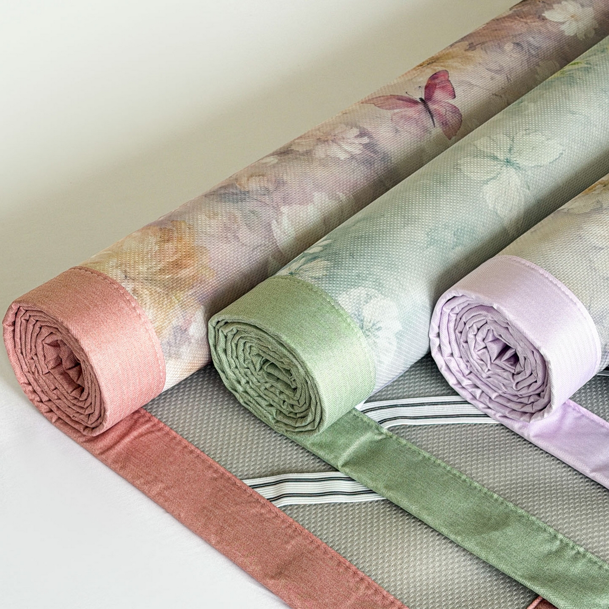 91家纺网 家纺一手货源 找家纺 倾慕家纺 2026新款A类数码印花冰泉丝凉席 组合