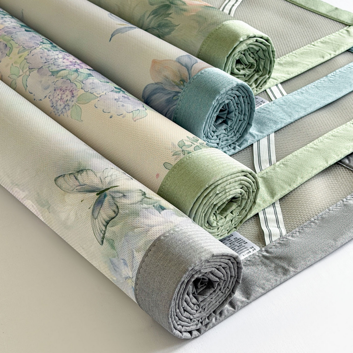 91家纺网 家纺一手货源 找家纺 倾慕家纺 2026新款A类数码印花冰泉丝凉席 组合