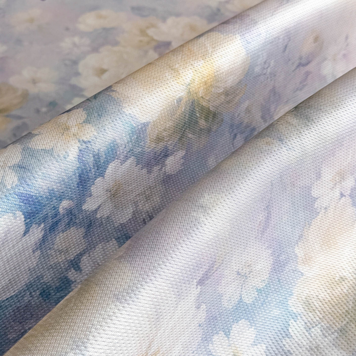 91家纺网 家纺一手货源 找家纺 倾慕家纺 2026新款A类数码印花冰泉丝凉席 摩尼紫