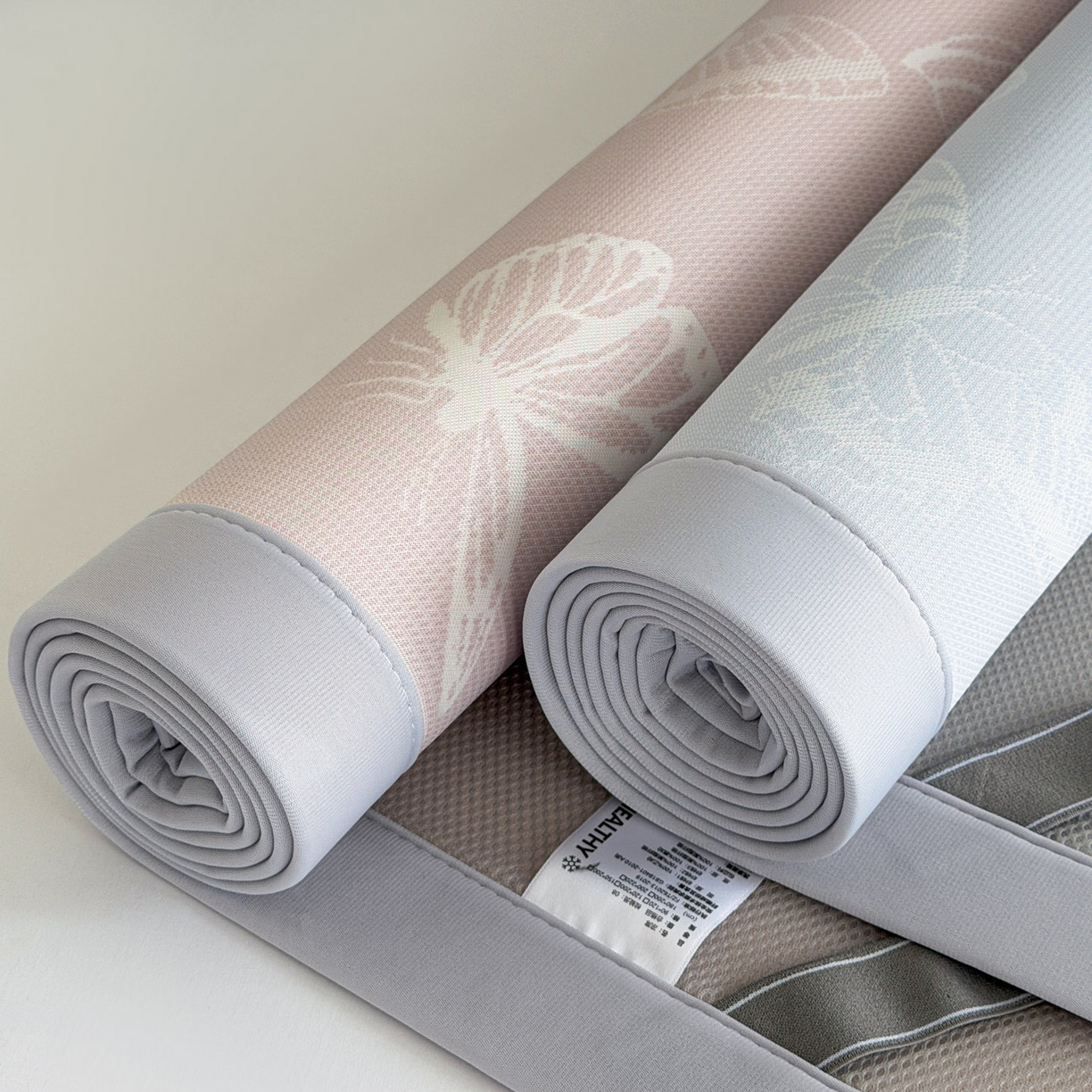 91家纺网 家纺一手货源 找家纺 倾慕家纺 2026新款PE50提花凉感冰丝凉席 组合