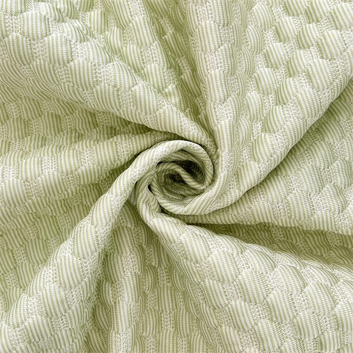 91家纺网 家纺一手货源 找家纺 圣比熊 2026新款A类凉感冰豆豆凉席花边冰丝枕套情侣双人1.8m枕头套加长枕芯套 凉豆豆-清澈绿