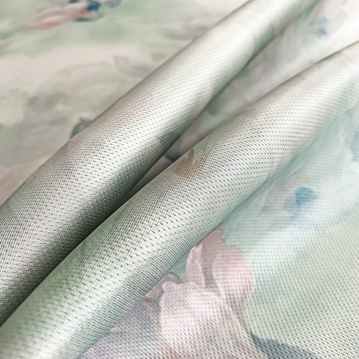 91家纺网 家纺一手货源 找家纺 倾慕家纺 2026新款A类数码印花冰泉丝凉席 玉兰雅韵青