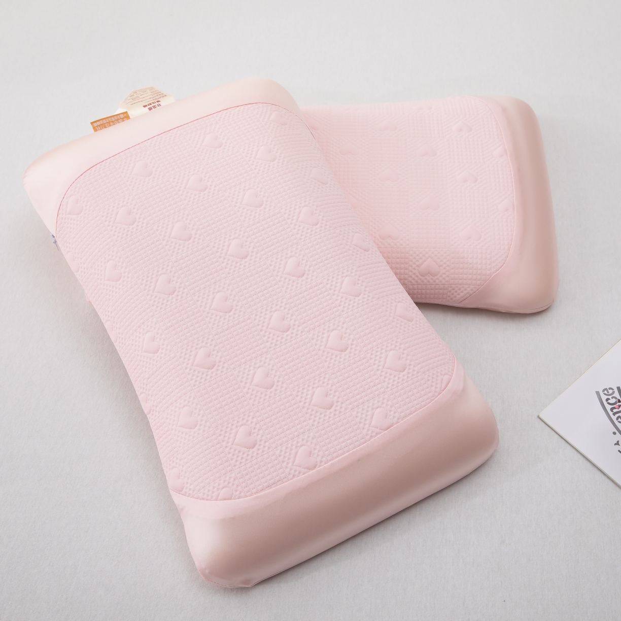 91家纺网 家纺一手货源 找家纺 （总）九州枕芯 2026新款儿童凉感爱心记忆枕枕头枕芯