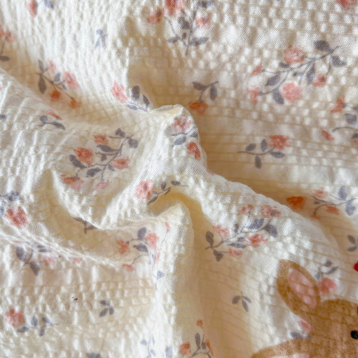 91家纺网 家纺一手货源 找家纺 （总）金梦拉家纺 2026新款全棉花边系列泡芙纱泡泡纱夏被夏凉被空调被四件套