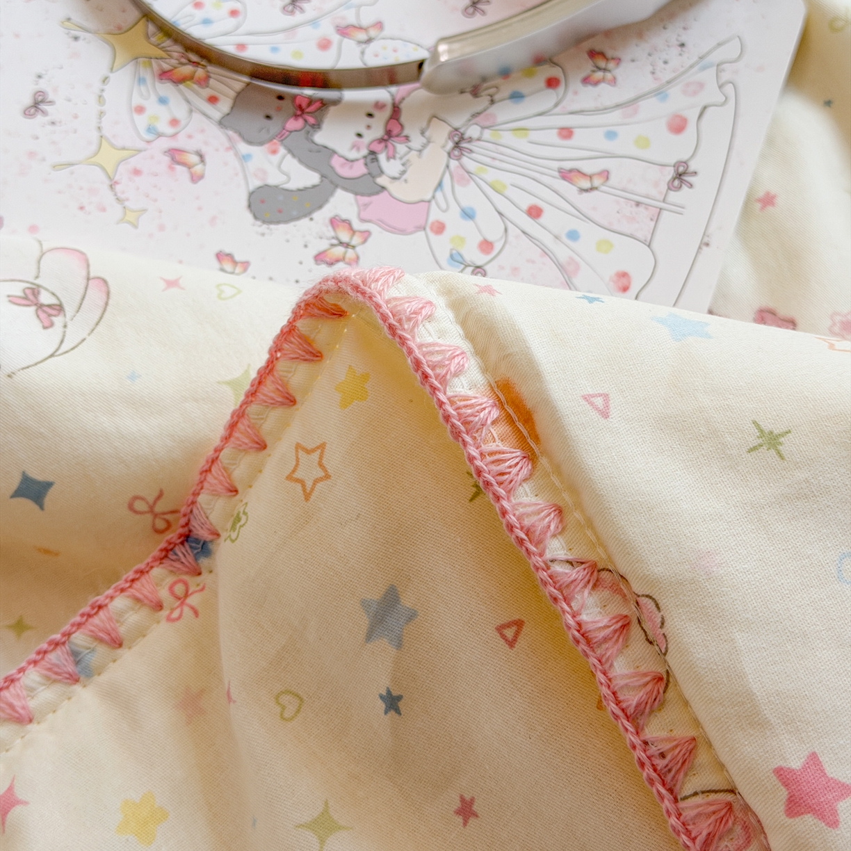 91家纺网 家纺一手货源 找家纺 沐辰 2026新款A类贝壳边全棉纯棉棉花夏被夏凉被空调被 兔叽星梦