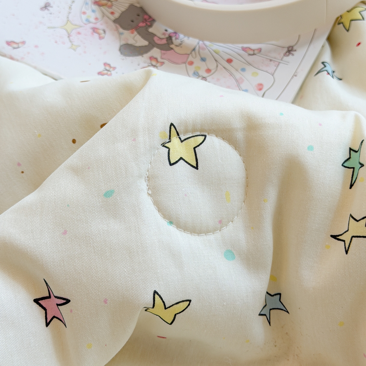 91家纺网 家纺一手货源 找家纺 沐辰 2026新款A类贝壳边全棉纯棉棉花夏被夏凉被空调被 星星猫