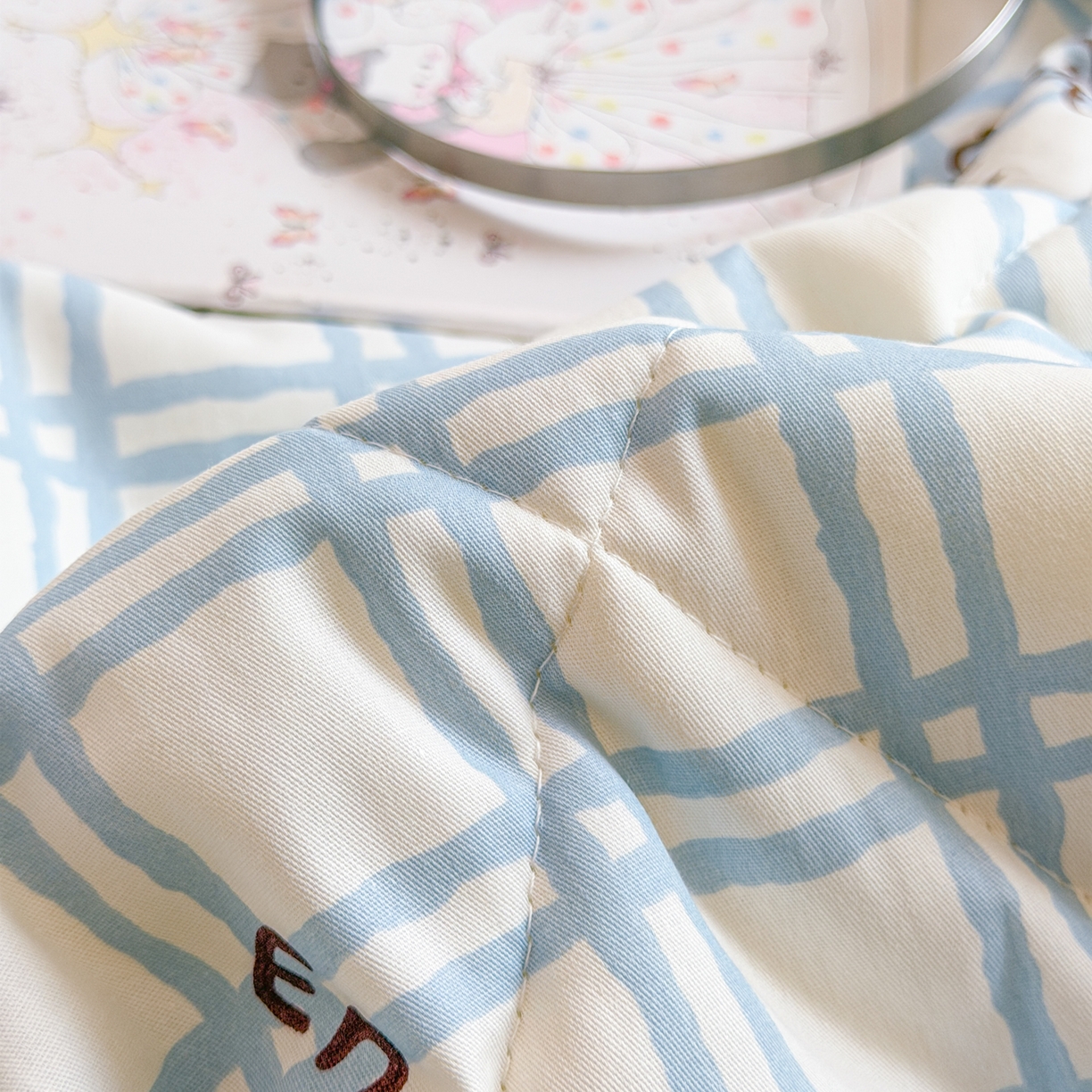 91家纺网 家纺一手货源 找家纺 沐辰 2026新款A类贝壳边全棉纯棉棉花夏被夏凉被空调被 治愈小狗