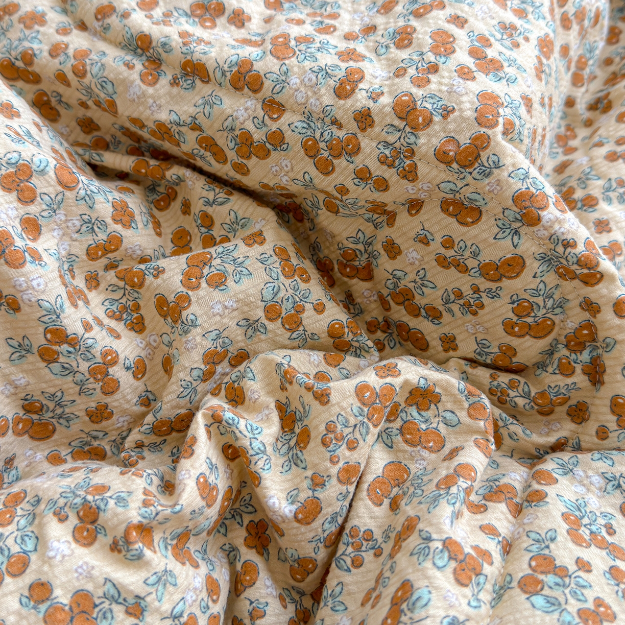 91家纺网 家纺一手货源 找家纺 玉海棠家纺 2026新款云感泡芙棉夏被空调被夏凉被四件套 暗香