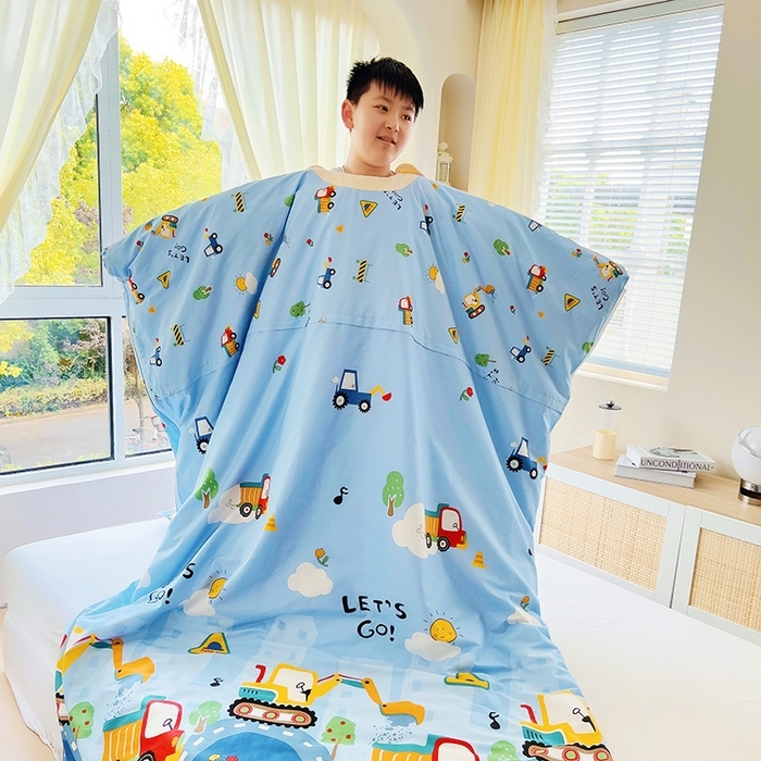 91家纺网 家纺一手货源 找家纺 （总）萌朵防踢被 2025新款纯棉儿童防踢被儿童睡袋（棉花被芯）