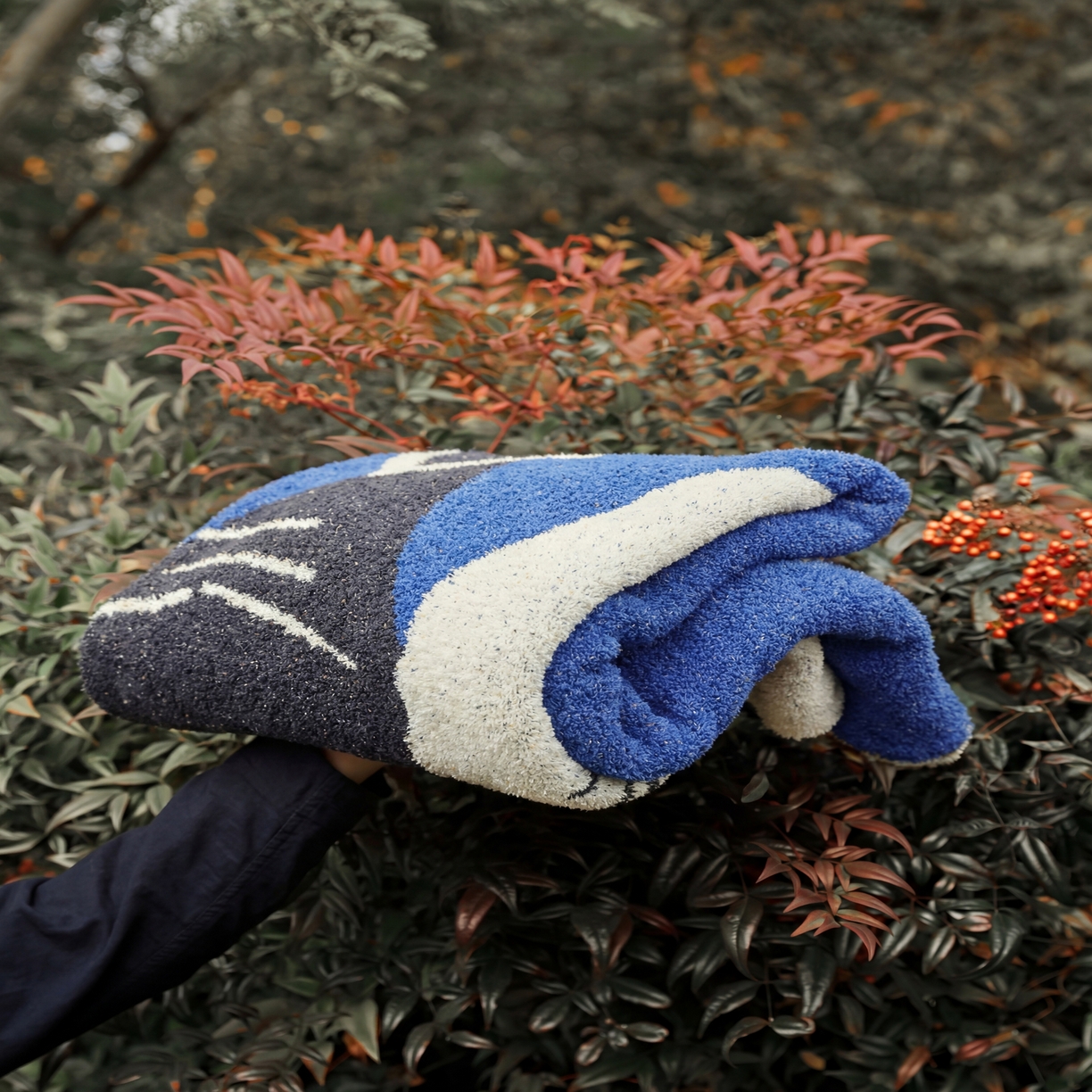 91家纺网 家纺一手货源 找家纺 （总）暖绵绵家纺 2026新款混色星夜猫毛毯（本款券后/折后零售价不得低于173元）