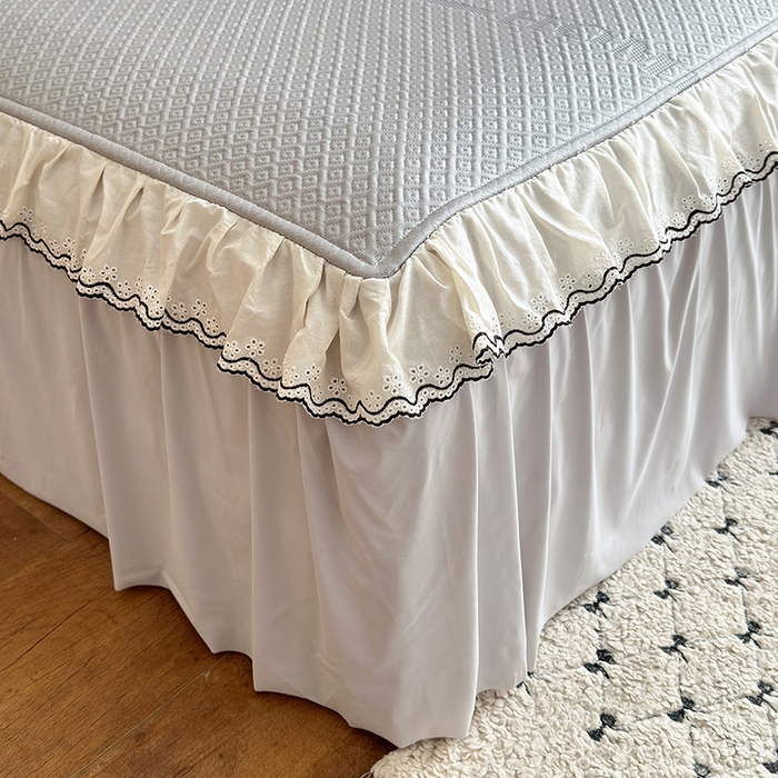 91家纺网 家纺一手货源 找家纺 美优兰 2026PE提花凉感冰豆豆三明治复合凉席 （提供买家秀） 晚亭灰