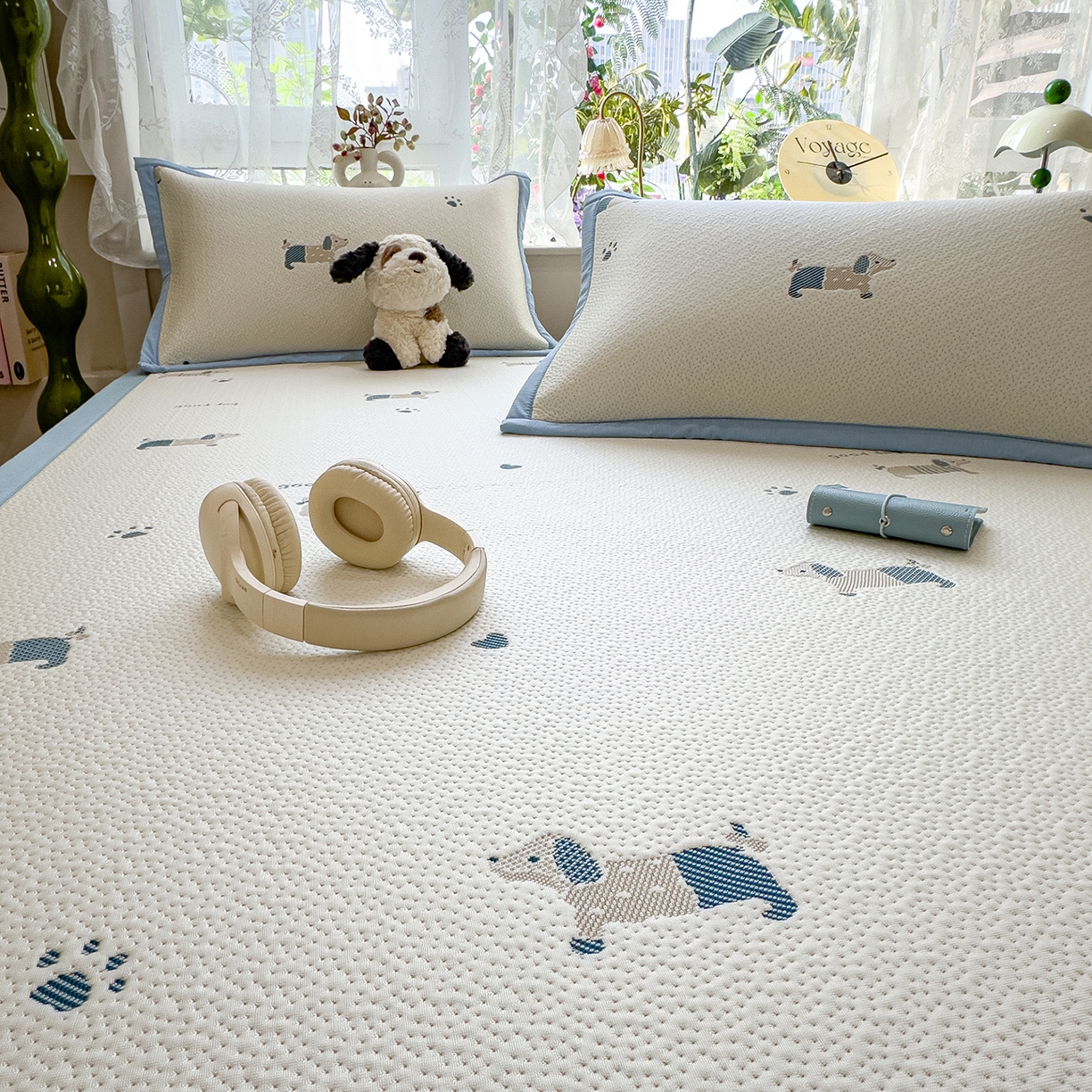 91家纺网 家纺一手货源 找家纺 （总）典冠 2026新款PE凉感豆豆提花软席