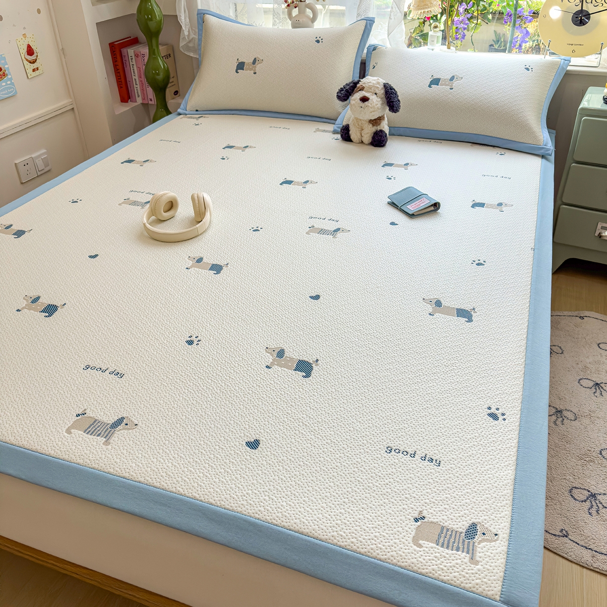 91家纺网 家纺一手货源 找家纺 （总）典冠 2026新款PE凉感豆豆提花软席