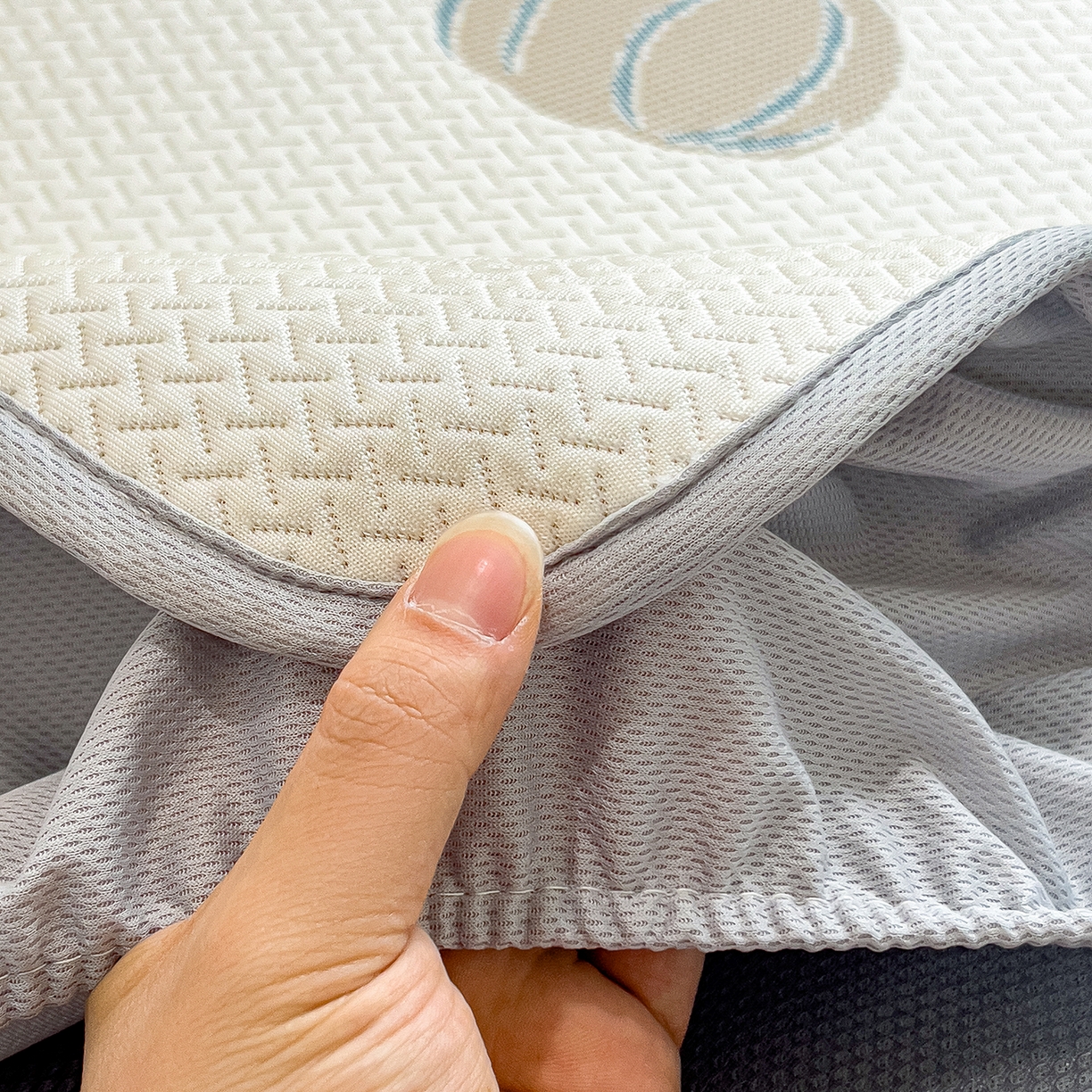 91家纺网 家纺一手货源 找家纺 典冠 2026新款PE凉感豆豆提花软席 田园南瓜