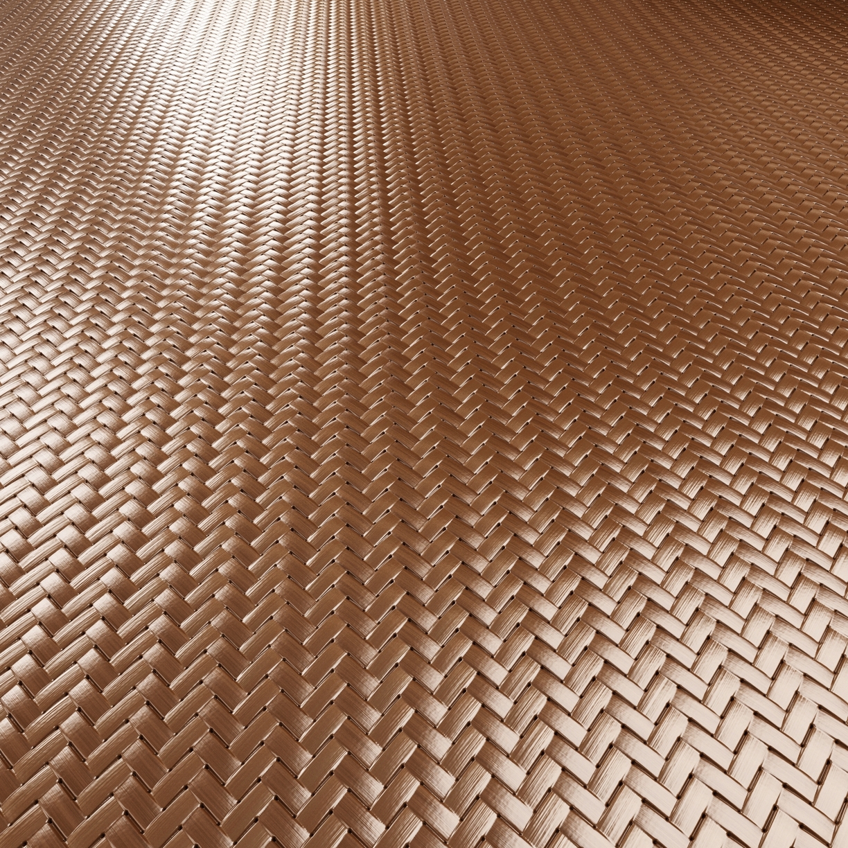 91家纺网 家纺一手货源 找家纺 梵克保罗 2026新款3D加厚复合PE聚乙烯雪藤席-琉璃山河 琉璃山河-深咖