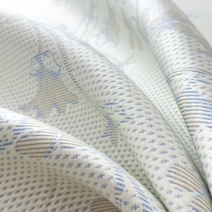 91家纺网 家纺一手货源 找家纺 倾慕家纺 2026新款PE时尚风豆豆凉席花卉系列--床席款 满江花床席款