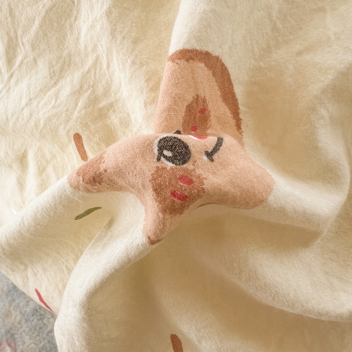 91家纺网 家纺一手货源 找家纺 简冠家纺 2026新款仿棉水洗棉学生三件套宿舍三件套多件套大礼包 咖啡熊