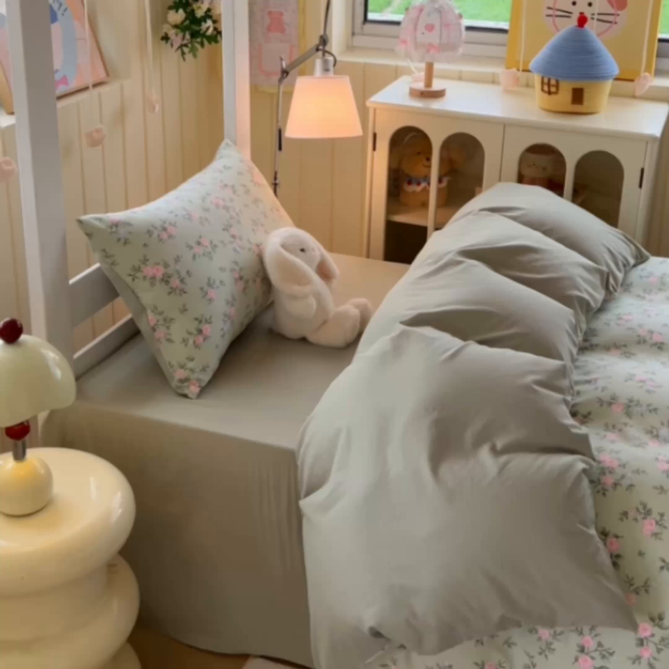 91家纺网 家纺一手货源 找家纺 简冠家纺 2026新款仿棉水洗棉学生三件套宿舍三件套多件套大礼包 绿野仙踪