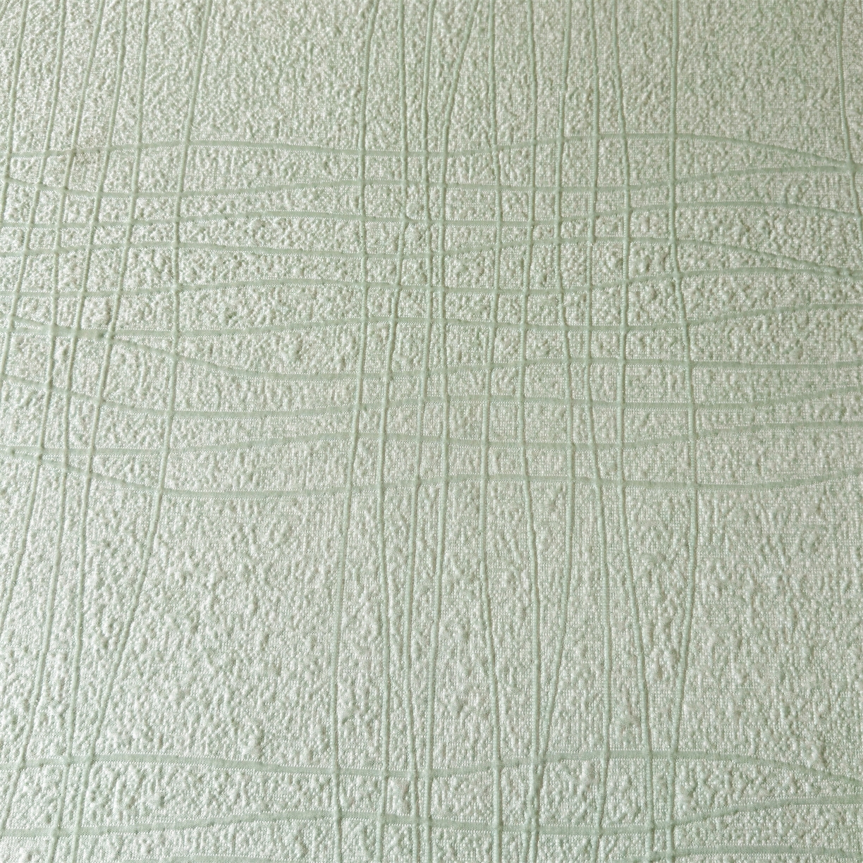 91家纺网 家纺一手货源 找家纺 慕木家纺 2026新款简约复合三明治冰豆豆席子凉席罗马曲线(提供买家秀)-床笠款 罗马曲线-绿