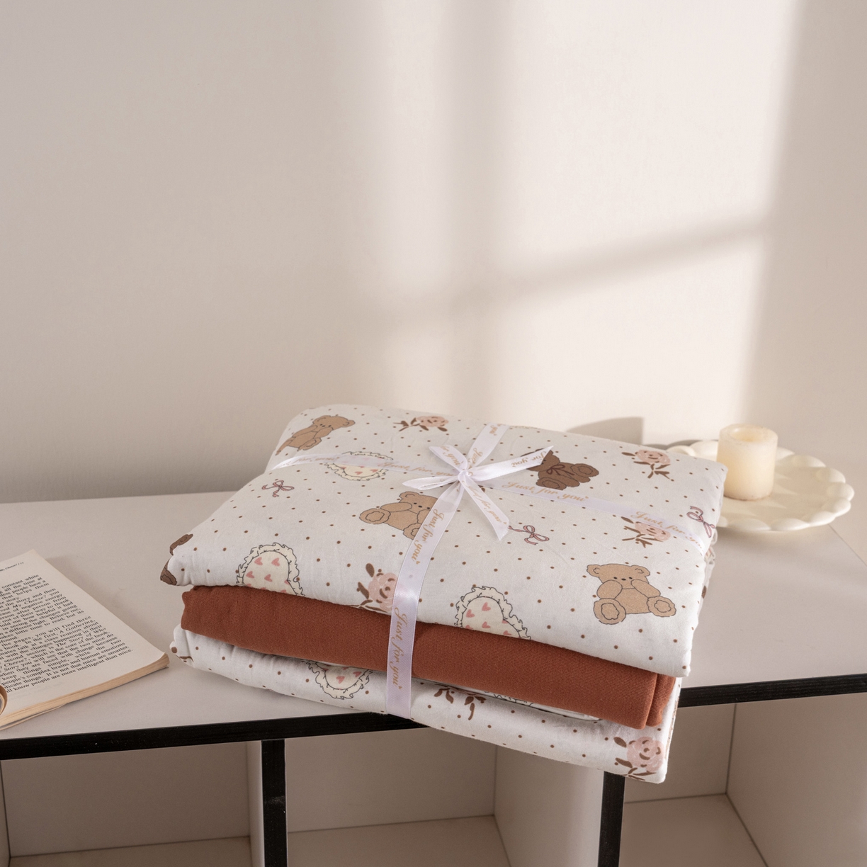 91家纺网 家纺一手货源 找家纺 （总）梦可莱家居 2026新款全棉纯棉针织棉印花可爱卡通系列四件套