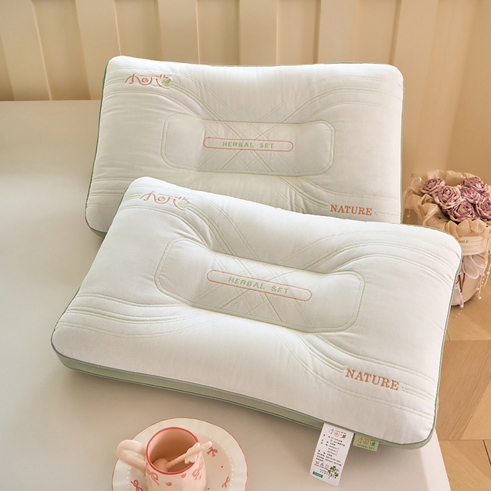 91家纺网 家纺一手货源 找家纺 （总）梦叶草 2026新款小可艾艾草护颈枕头枕芯