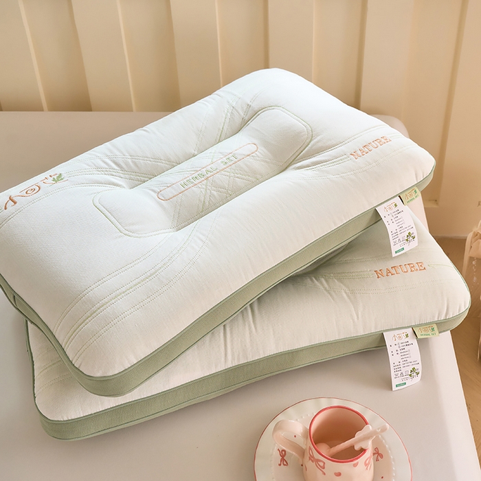 91家纺网 家纺一手货源 找家纺 （总）梦叶草 2026新款小可艾艾草护颈枕头枕芯