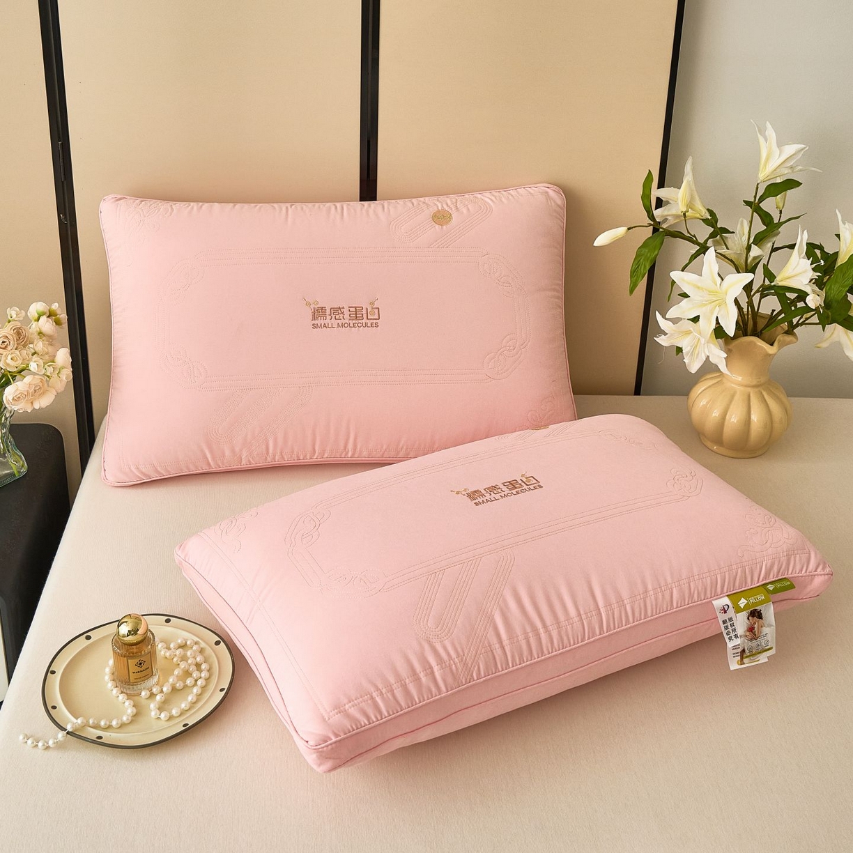 91家纺网 家纺一手货源 找家纺 （总）梦叶草 2026新款糯感蛋白深睡枕头护颈枕芯