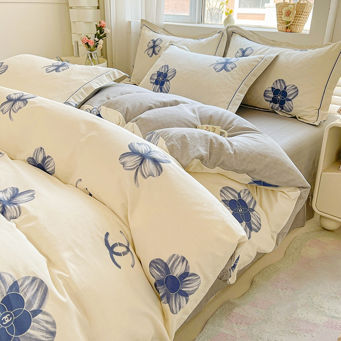 91家纺网 家纺一手货源 找家纺 （总）帛美家纺 2026新款全棉纯棉印花四件套