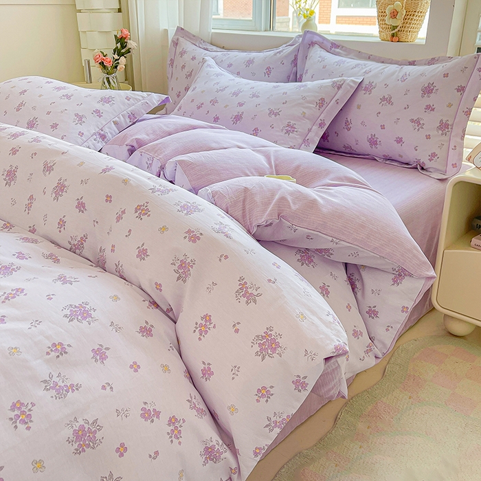 91家纺网 家纺一手货源 找家纺 （总）帛美家纺 2026新款全棉纯棉印花四件套