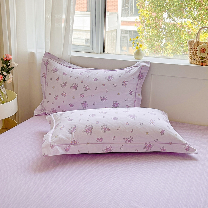 91家纺网 家纺一手货源 找家纺 帛美家纺 2026新款全棉纯棉印花四件套 熏香