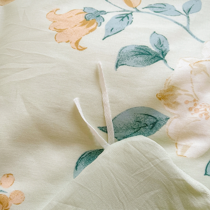 91家纺网 家纺一手货源 找家纺 帛美家纺 2026新款全棉纯棉印花四件套 墨染烟霞