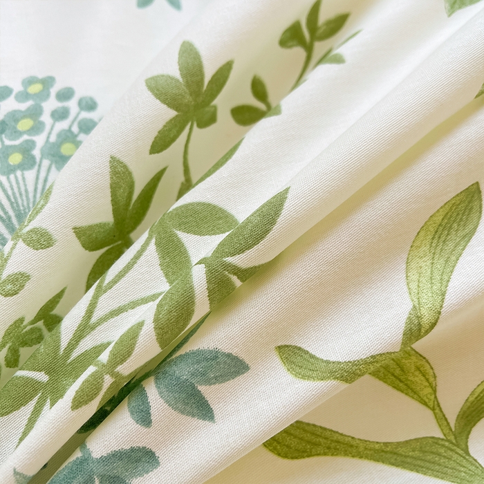 91家纺网 家纺一手货源 找家纺 帛美家纺 2026新款全棉纯棉印花四件套 恋薇时节