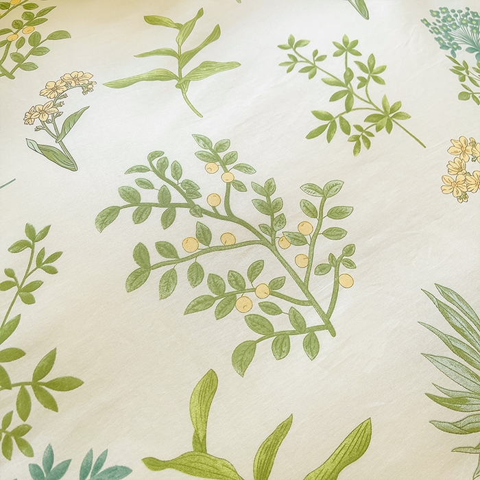 91家纺网 家纺一手货源 找家纺 帛美家纺 2026新款全棉纯棉印花四件套 恋薇时节