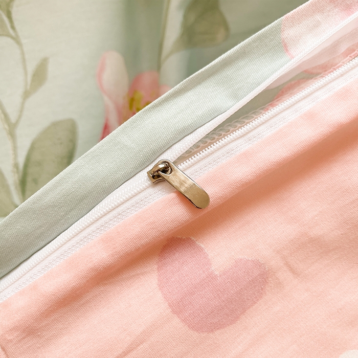 91家纺网 家纺一手货源 找家纺 帛美家纺 2026新款全棉纯棉印花四件套 云想花容