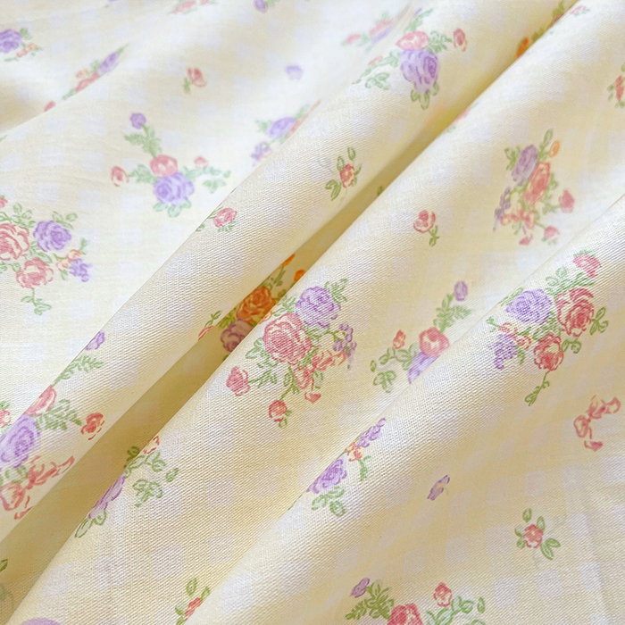 91家纺网 家纺一手货源 找家纺 帛美家纺 2026新款全棉纯棉印花四件套 凯蒂花园