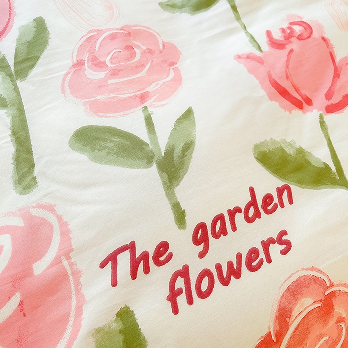 91家纺网 家纺一手货源 找家纺 帛美家纺 2026新款全棉纯棉印花四件套 香曼朵