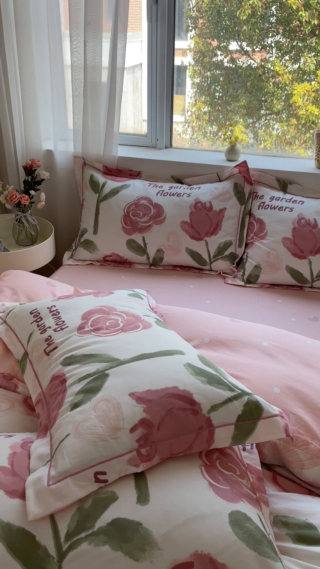 91家纺网 家纺一手货源 找家纺 帛美家纺 2026新款全棉纯棉印花四件套 香曼朵