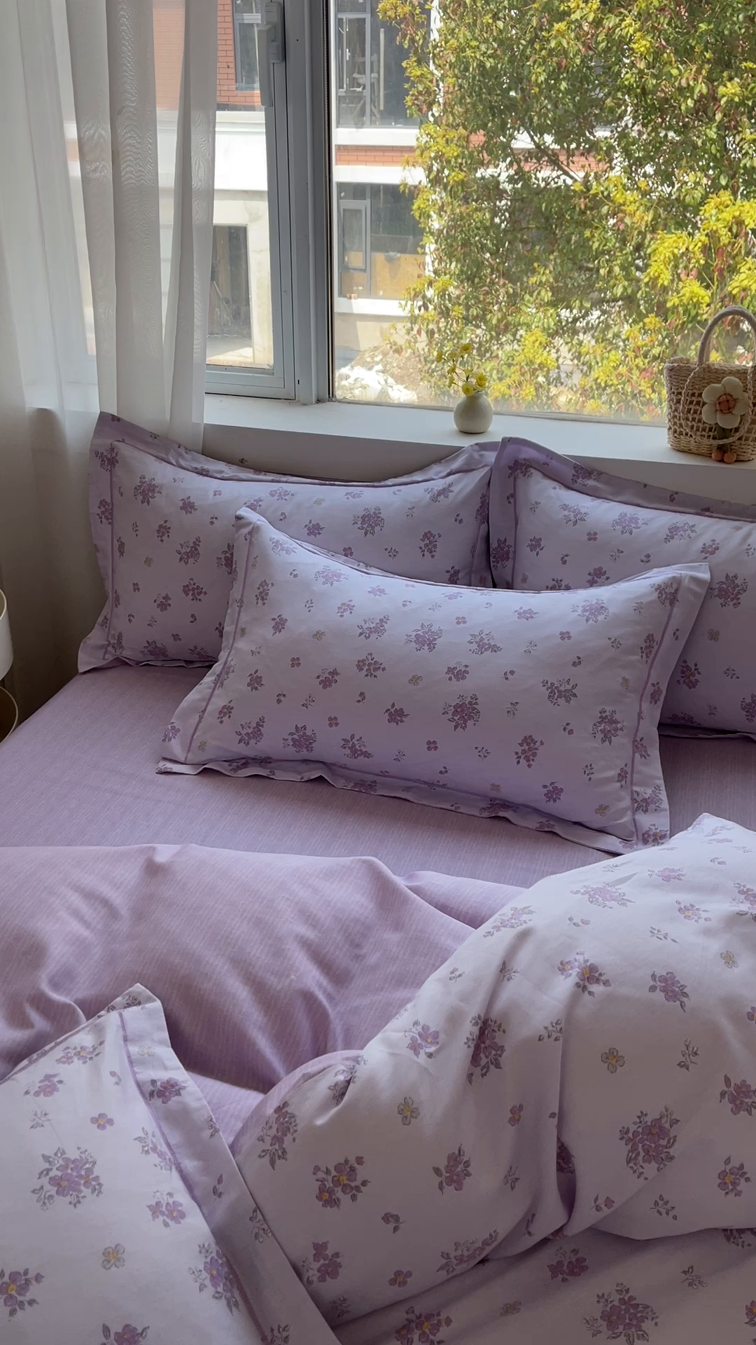 91家纺网 家纺一手货源 找家纺 帛美家纺 2026新款全棉纯棉印花四件套 熏香