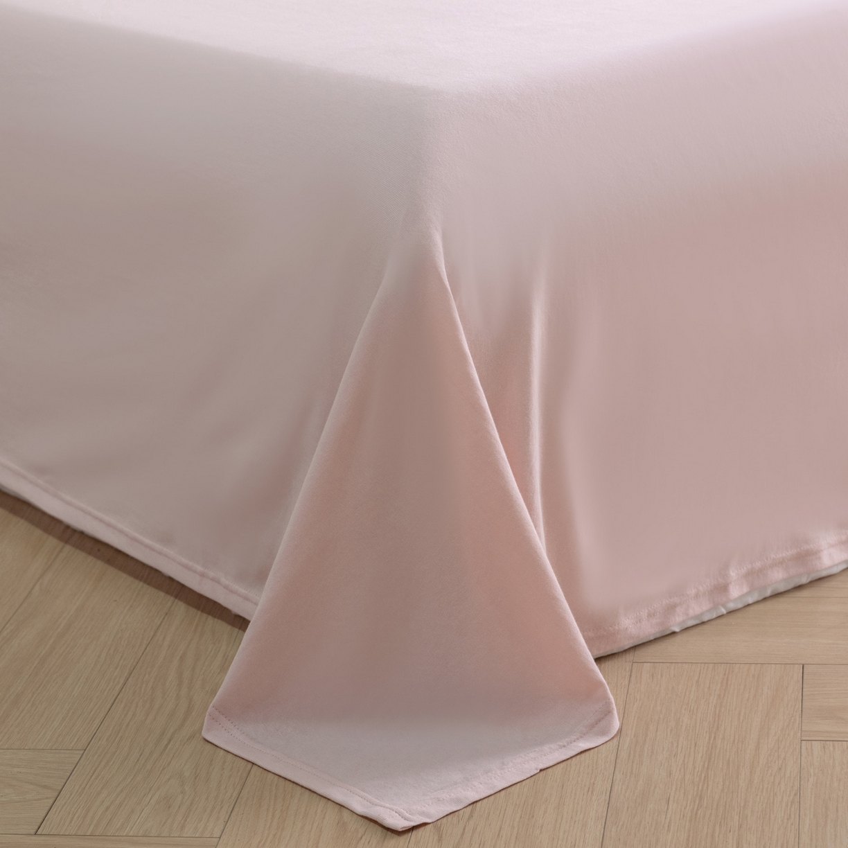 91家纺网 家纺一手货源 找家纺 梦可莱家居 2026新款全棉纯棉针织棉印花可爱卡通系列四件套 蝴蝶猫咪