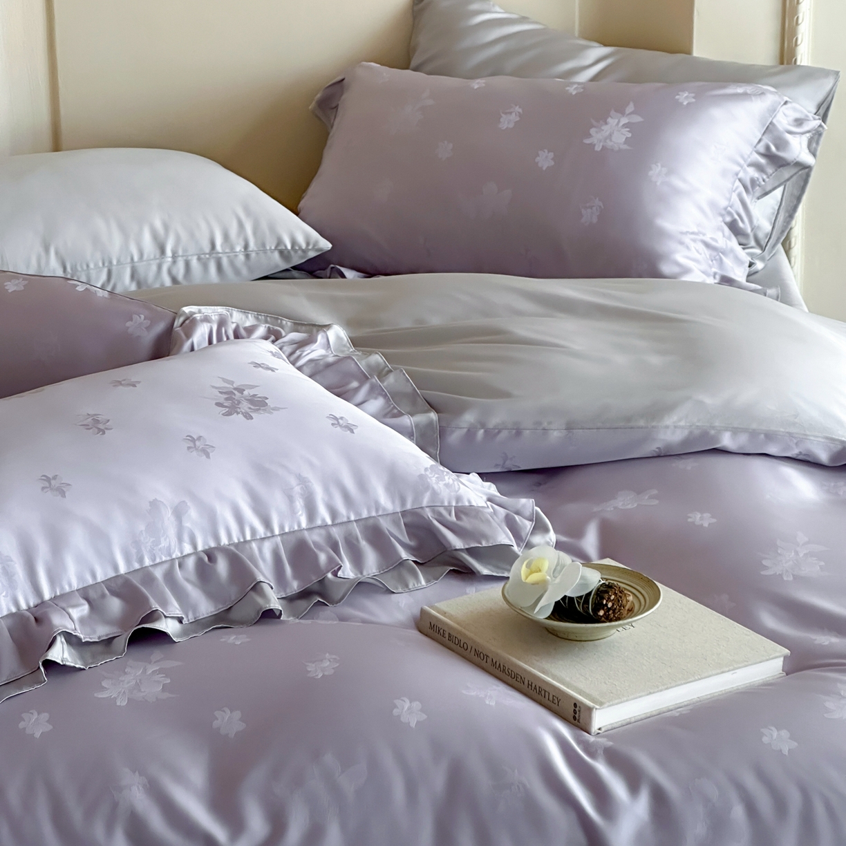 91家纺网 家纺一手货源 找家纺 （总）玉宇阁家居 2026新款60S进口兰精天丝提花四件套-莫莫咖momocha