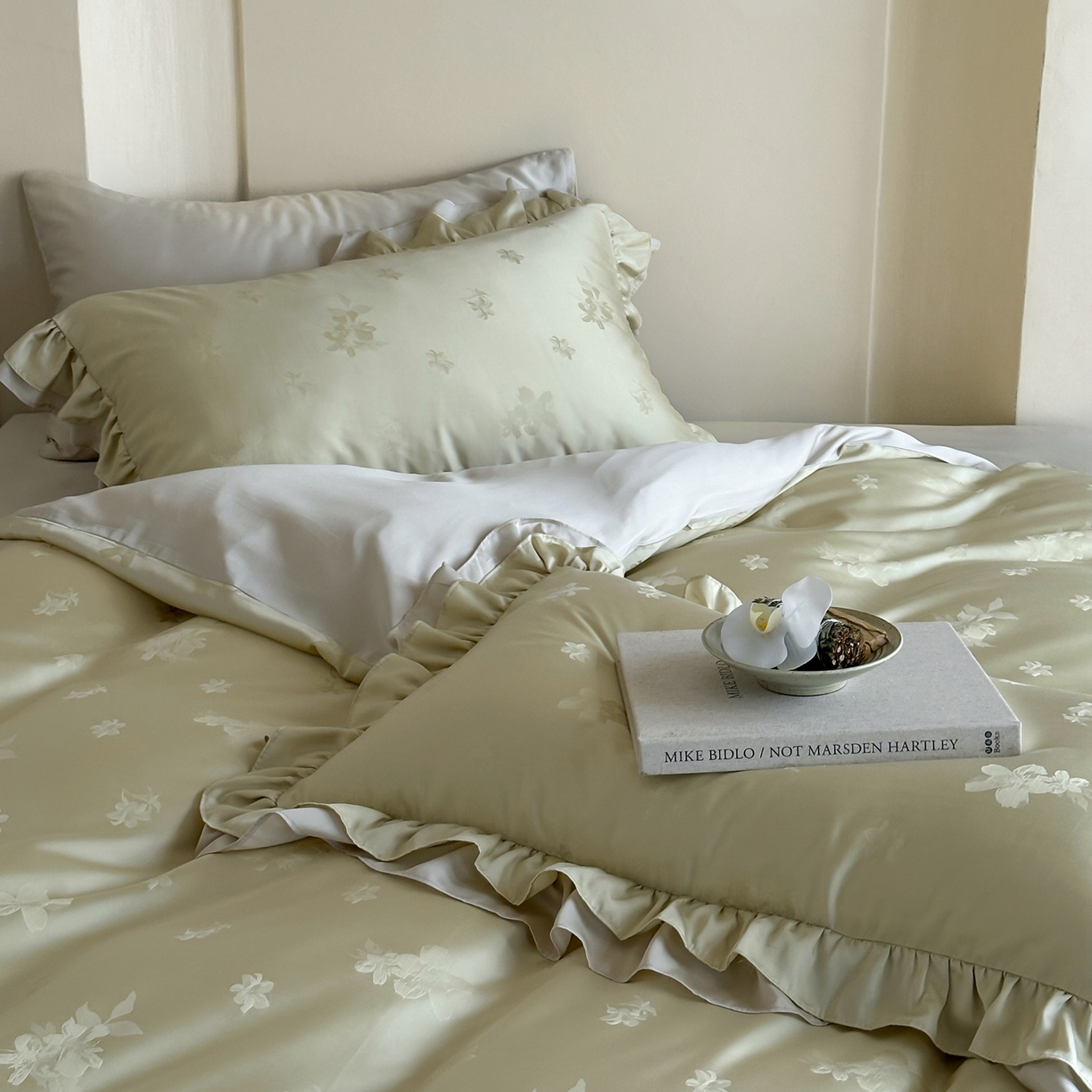 91家纺网 家纺一手货源 找家纺 玉宇阁家居 2026新款60S进口兰精天丝提花四件套-莫莫咖momocha 莫莫咖momocha-小野春和