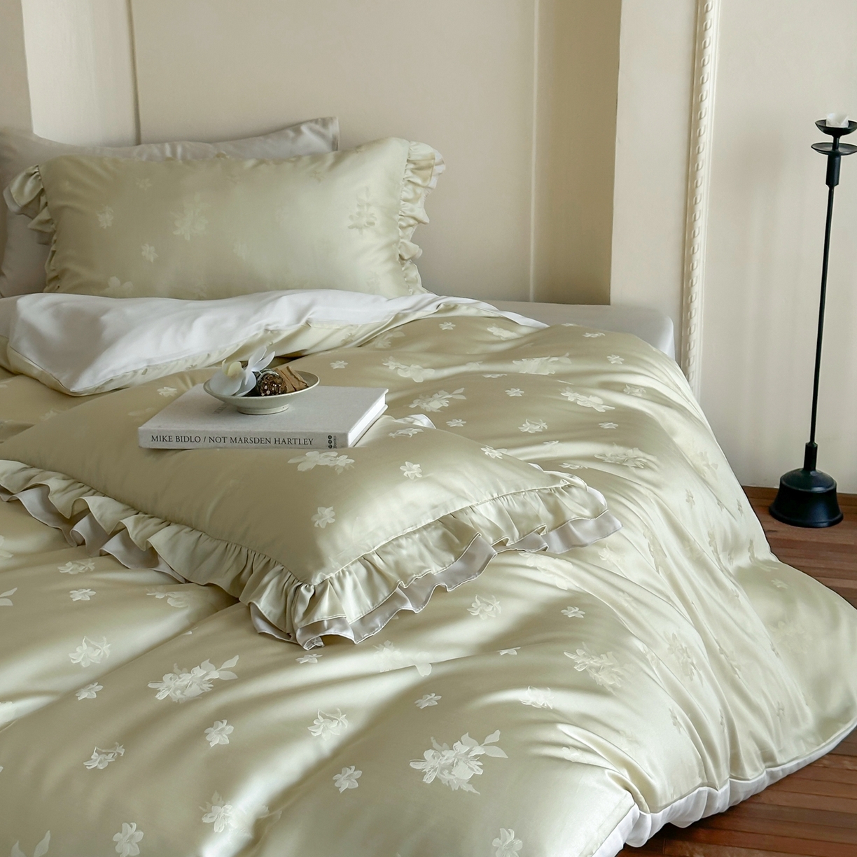 91家纺网 家纺一手货源 找家纺 玉宇阁家居 2026新款60S进口兰精天丝提花四件套-莫莫咖momocha 莫莫咖momocha-小野春和