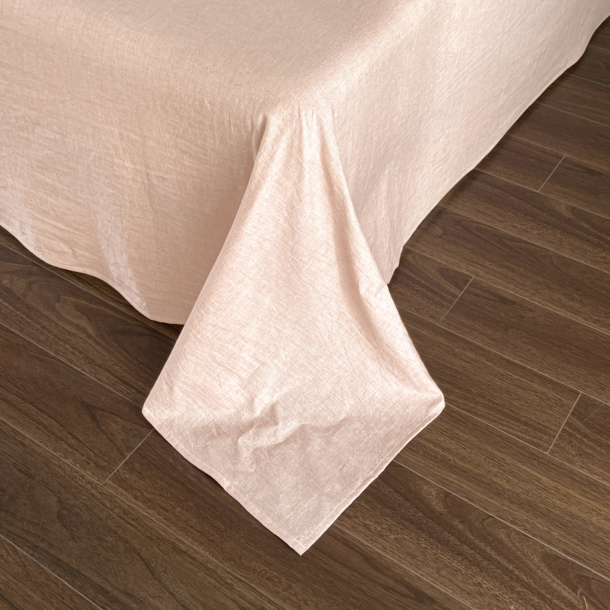 91家纺网 家纺一手货源 找家纺 （总）如一 2026新款棉麻绣花花边款全棉亚麻四件套