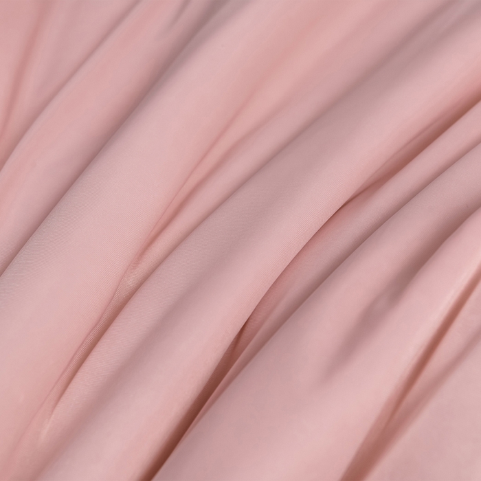 91家纺网 家纺一手货源 找家纺 妮恒美家纺 2026春夏新款凉感丝床盖夏被夏凉被空调被四件套 郁金香粉奶白