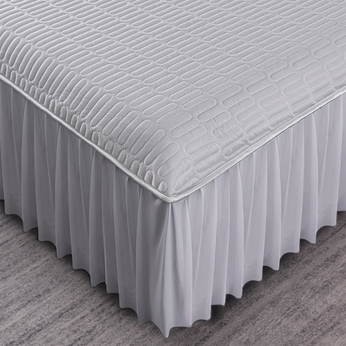 91家纺网 家纺一手货源 找家纺 妮恒美家纺 2026春夏新款凉感丝床盖夏被夏凉被空调被四件套 小南瓜-海蓝灰